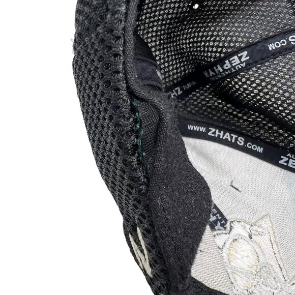 Pittsburgh Penguins Camo Hunting Hockey Fitted Baseball Hat Cap Zephyr NHL Logo - Picture 10 of 10